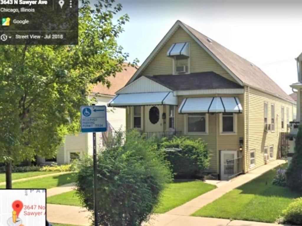 Ferienwohnung The Avondale Attic Chicago Exterior foto